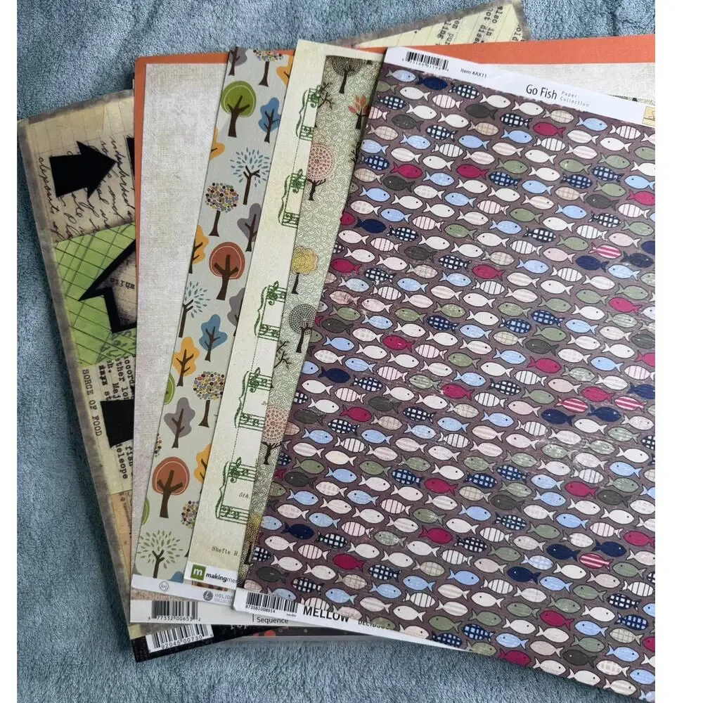 Scrapbook Album with Paper 12 x 12